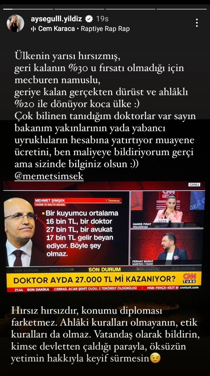 Tatlıses'in eski eşi Ayşegül Yıldız'dan Bakan Mehmet Şimşek'e 'doktor' ihbarı - Resim: 7
