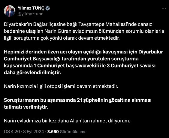 19 gündür aranan Narin'den acı haber: İki kilometrelik sır... Anne ve amcalara gözaltı - Resim : 7