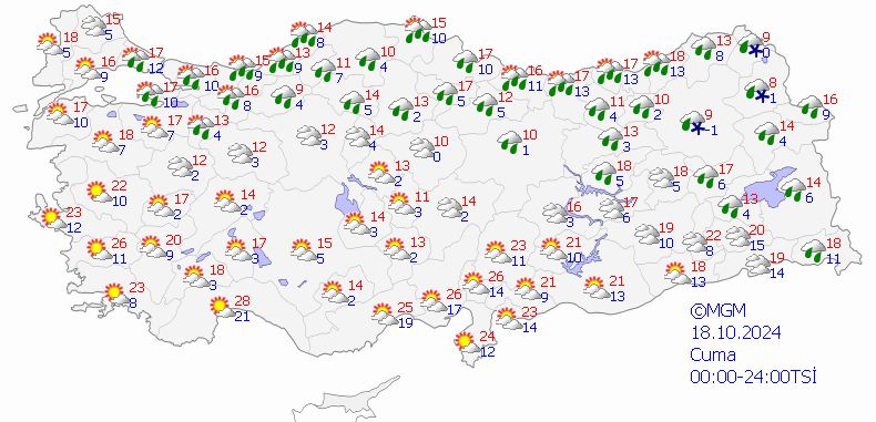 Meteoroloji uyardı: İki bölgede kar yağışı bekleniyor