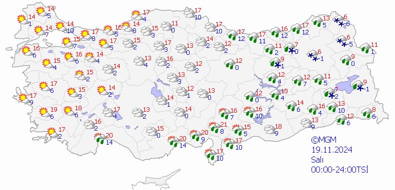 Meteoroloji il il uyardı: Kuvvetli sağanak bekleniyor