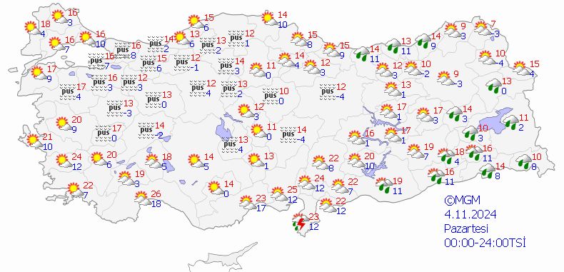 Meteoroloji uyardı: Bu bölge ve illerde kuvvetli yağış bekleniyor