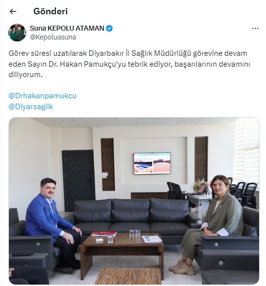 Diyarbakır Sağlık İl Müdürü Pamukçu ile devam!