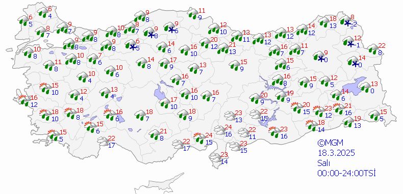 Meteoroloji'den Kar ve Sağanak Yağış Uyarısı: Çığ Tehlikesi Var